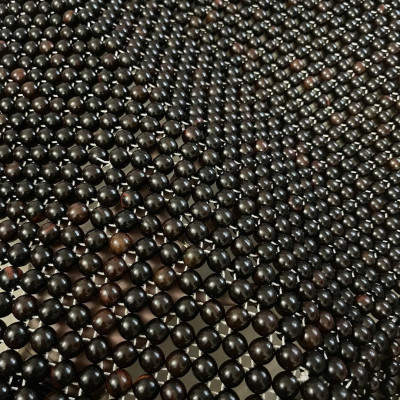 Chiếu Hạt Gỗ Mun Cao Cấp - Kích Thước 1,8mx2m ( video , hình thật ) 