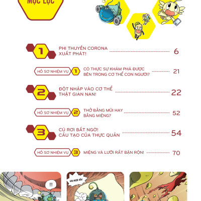 Sách Nhiệm vụ khoa học kỳ bí 2: THÁM HIỂM MÊ CUNG CƠ THỂ! HÀNH TRÌNH CỦA THỨC ĂN