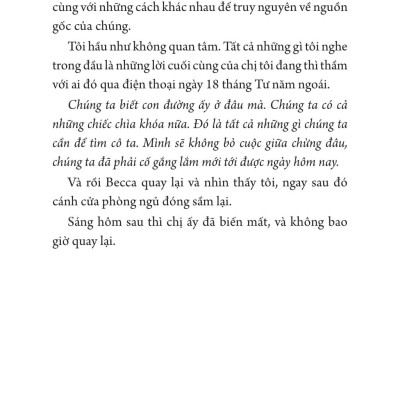 Đi Qua Bóng Tối - Rules For Vanishing