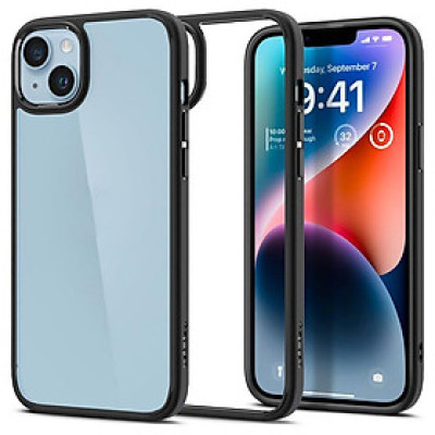Ốp lưng chống sốc viền cao su cho iPhone 14 (6.1 inch) thiết kế mặt lưng trong suốt Hiệu Rock hybrid tective Case (độ đàn hồi cao, bảo vệ toàn diện, tản nhiệt tốt) - hàng nhập khẩu