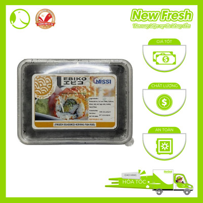 Trứng Tôm Ebiko Đen Nhật Bản (Vị Túi Mực Tự Nhiên Béo Ngậy) - Hộp 500Gr