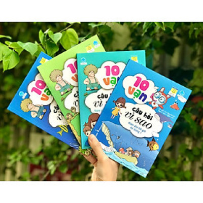 Combo 4Q 10 Vạn Câu Hỏi Vì Sao: Khám Phá Thế Giới Đại Dương 1 + Khám Phá Thế Giới Đại Dương 2 + Khám Phá Thế Giới Thực Vật + Vũ Trụ Thần Bí