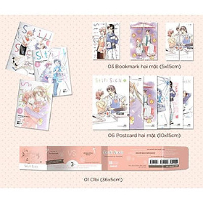 Still Sick - Trọn Bộ 3 Tập - Tặng Kèm 3 Bookmark + 6 Postcard 10x15cm + 1 Đai Sách