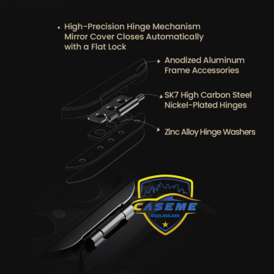 Ốp lưng Nillkin CarboProp Magnetic khung bảo vệ sợi aramid cho Samsung Galaxy S25 Ultra hỗ trợ sạc từ tính - Hàng Nhập Khẩu