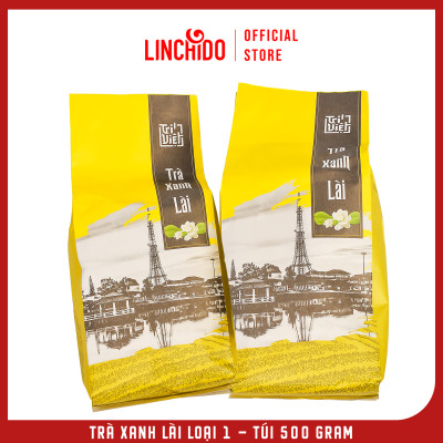 TRÀ XANH LÀI 1 - TRÀ PHA CHẾ - TRÀ LÀI THƠM ĐẬM VỊ PHA TRÀ SỮA TRÀ TRÁI CÂY - Túi 500G