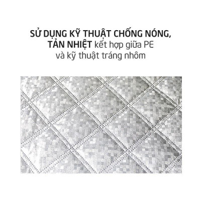 Bạt tráng bạc 3 lớp che nắng kính lái ô tô, xe hơi