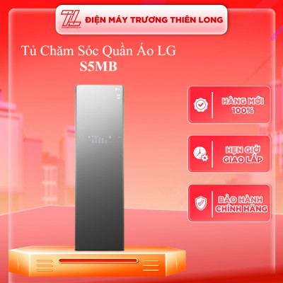 Tủ chăm sóc quần áo thông minh LG Styler màu gương kính S5MB - Hàng chính hãng (chỉ giao HCM)