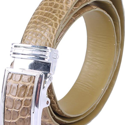 Thắt Lưng Nam Da Cá Sấu Gai Đuôi Huy Hoàng HT4268 - Rêu