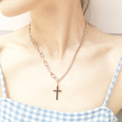 Dây chuyền thập tự titan không rỉ nam nữ