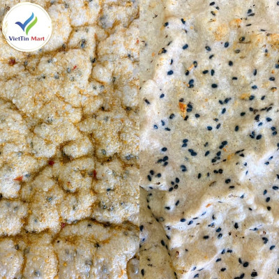 Bánh Tráng / Bánh Đa Nướng Muối Ớt Túi 5 Cái VietTin Mart