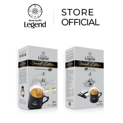 Cà Phê Trung Nguyên Legend Special Edition – Hộp 9 Gói – Cà Phê Hòa Tan Đậm Đà, Pha Nóng Đá Đều Ngon
