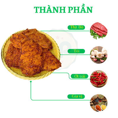 KHÔ BÒ MIẾNG SIÊU CAY TÂN LỘC PHÁT