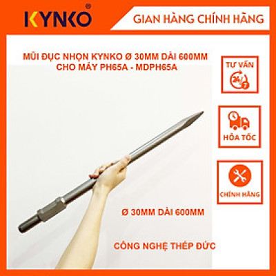 MŨI ĐỤC NHỌN PH65 KYNKO Ø 30MM DÀI 600MM CHO MÁY PH65A - MDPH65A