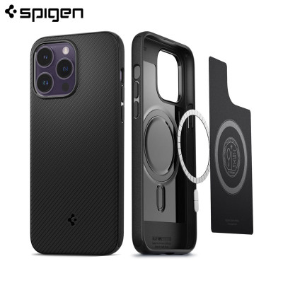 Ốp Lưng dành cho IPhone 14 Pro Max SPIGEN Mag Armor Magfit - Hàng Chính Hãng