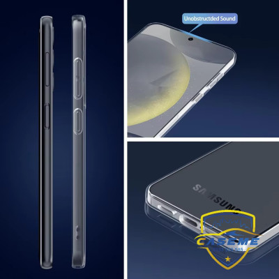 Ốp lưng dành cho Samsung S24 Ultra, Samsung S24 Plus, Samsung S24 dẻo trong suốt, dày dặn, chống sốc cao cấp - Hàng chính hãng.