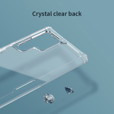 Ốp Lưng Trong Suốt Cho Samsung S22 Ultra Hiệu Nillkin Nature Cao Cấp, Chống Sốc - Hàng Chính Hãng
