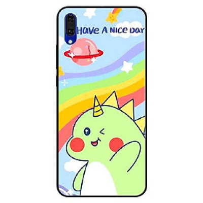 Ốp lưng dành cho Huawei Y7 Pro - mẫu Khủng Long Xanh