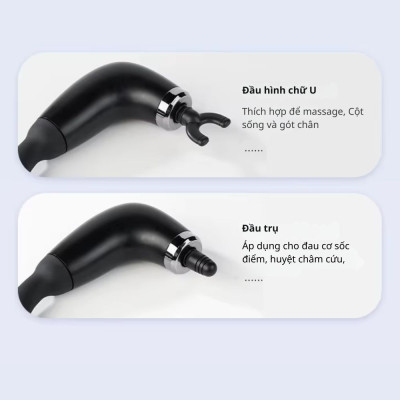 Gậy Massage Kachi MK405 – Súng Massage Cầm Tay Có Tay Nối Dài, Thư Giãn Sâu Từng Nhóm Cơ - hàng chính hãng