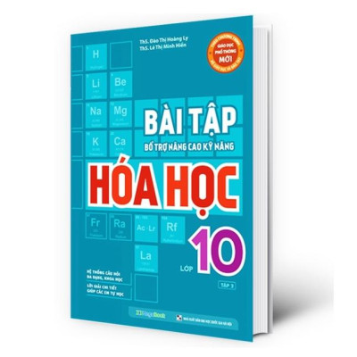 Sách - Combo Bài tập bổ trợ nâng cao kỹ năng Hóa học lớp 10 tập 1 + 2 (MG)