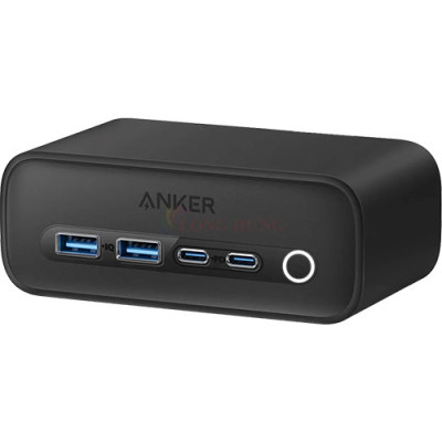 Đế sạc Anker 525 Charging Station 6 in 1 2USB 2Type-C 67W A91C0 - Hàng chính hãng