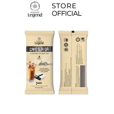 Combo 2 Hộp Cà Phê Trung Nguyên Legend Sữa Đá – Hộp 9 Gói – Cà Phê Hòa Tan Pha Đá Chuẩn Vị Việt