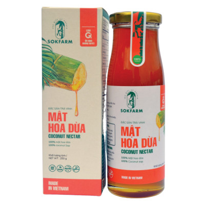 Mật Hoa Dừa SokFarm - Dành cho người Tiểu Đường
