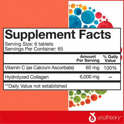 Collagen Youtheory Mỹ chứa collagen, vitamin c, biotin… tạo sức khỏe và sắc đẹp - QuaTangMe Extaste