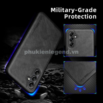 Ốp Lưng Da cho Samsung Galaxy A15 , A25 , A35 , A55 Hiệu X-Level Chính Hãng Cao Cấp - Hàng chính hãng