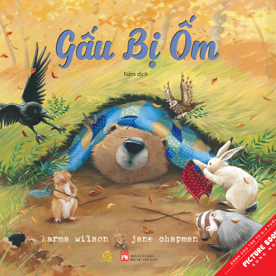 Sách Combo song ngữ Gấu khôn lớn (5C: Gấu chẳng chờ nổi, Gấu muốn nữa, Gấu sợ hãi, Gấu thay răng, Gấu bị ốm)-Ehomebooks