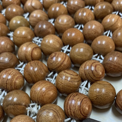 Chiếu Hạt Gỗ Hương Mộc Cao Cấp - Kích Thước 1,2mx1,9m hạt 1.6cm ( video , hình thật )