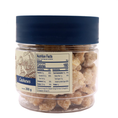 Hạt điều Sea Salt Coconut 200g Lafooco