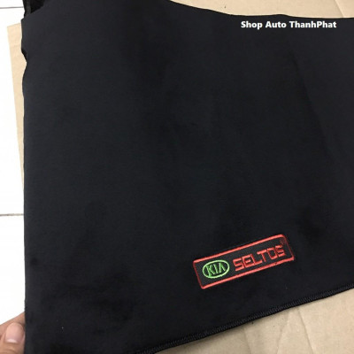 SELTOS, Thảm Taplo Xe Kia Seltos 2020 Mẫu Nhung 3 lớp cao cấp