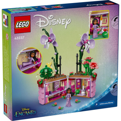 LEGO DISNEY PRINCESS 43237 Đồ chơi lắp ráp Chậu hoa lan của Isabela (Encanto) (641 Chi Tiết)