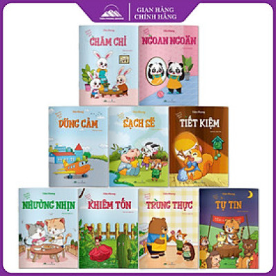 Sách - Combo 9 Cuốn Gieo Mầm Tính Cách Cho Bé