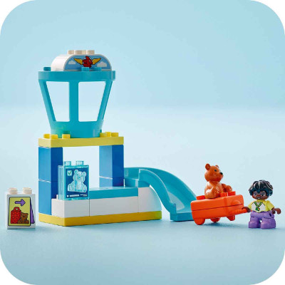 Đồ Chơi Lắp Ráp Sân Bay Đầu Tiên Của Bé LEGO DUPLO 10443 (23 chi tiết)