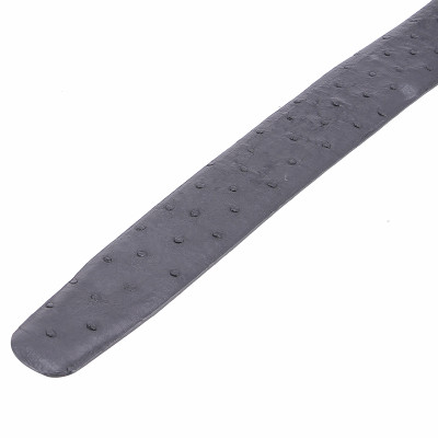 Thắt lưng nam da đà điểu Huy Hoàng da hột 4P màu đen, nâu đất, vàng bò, nâu đỏ HC4433-34-35-36