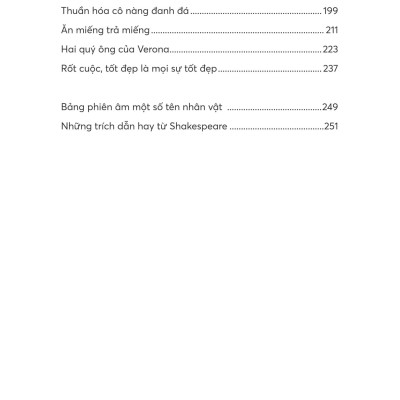 Những Tuyệt Tác Của Shakespeare - Tuyển Tập 20 Vở Kịch Được Chuyển Thể Thành Truyện Cho Thiếu Nhi