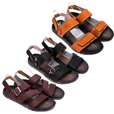 Dép nam quai hậu Huy Hoàng màu da, đen, nâu HC7172-73-74