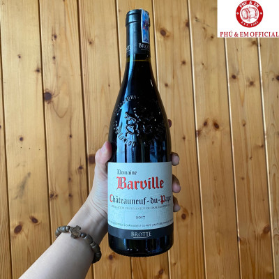Rượu Vang Đỏ Pháp Chateauneuf du Pape Domaine Barville