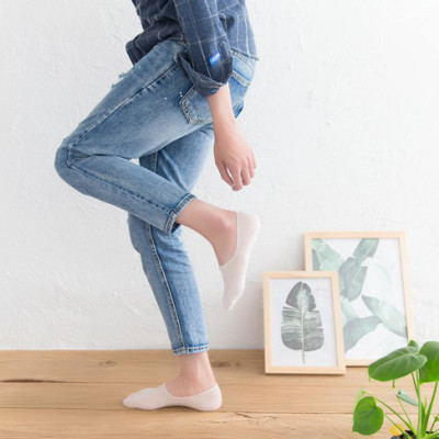 Combo 5 Đôi Vớ Lười Nam Có Silicon N - 01 - Màu Ngẫu Nhiên