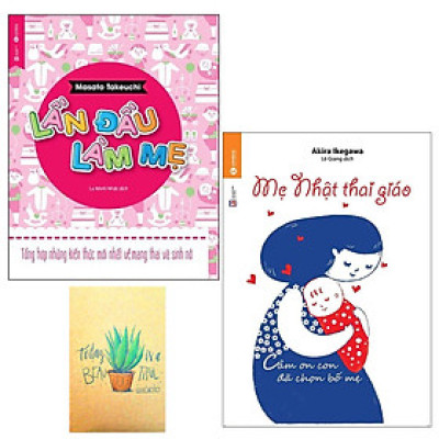Combo 2 Cuốn Sách: Mẹ Nhật Thai Giáo + Lần Đầu Làm Mẹ