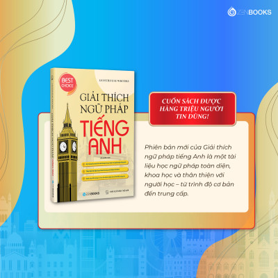 Sách - Giải Thích Ngữ Pháp Tiếng Anh Với Bài Tập Và Đáp Án (Ấn Bản Mới)