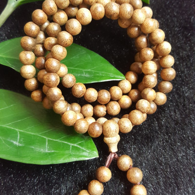 Vòng tay chuỗi 108 Hạt Trầm Hương Sánh Ghép cho nữ CMH02