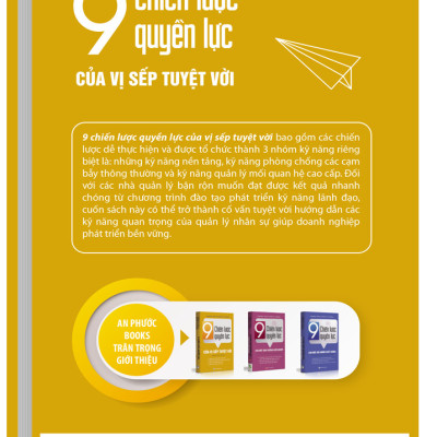 Bộ Sách 9 Chiến Lược Quyền Lực Cho Nhà Lãnh Đạo TV