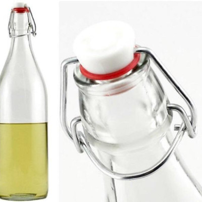 Chai thủy tinh nắp cài Giara 0.5L - 1L  