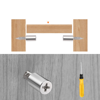 Chốt Đợt Bọc Cao Su KUNBE Chốt Đỡ Kệ Tủ Kệ Gỗ Dễ Dàng Lắp Đặt