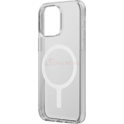 Ốp lưng chống sốc hỗ trợ sạc không dây Uniq Hybrid Compatible LifePro Xtreme(AF) dành cho iPhone 15 Pro Max - Hàng chính hãng