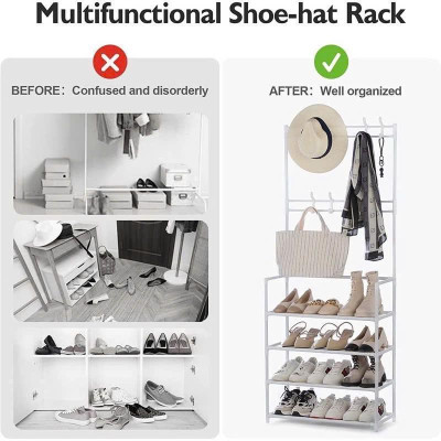 Kệ treo quần áo, túi xách, giày dép 3-4 tầng đa năng - Kệ treo đồ tiện lợi, tiết kiệm không gian, sang trọng