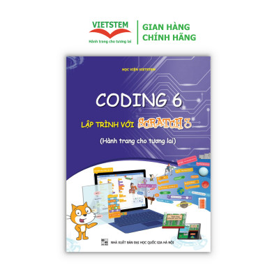 Combo 4 sách hướng dẫn học lập trình Scratch và Python cho học sinh THCS