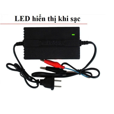 Sạc Ắc Quy 12V Thông Minh Tự Ngắt Khi Đầy – Kéo Dài Tuổi Thọ Bình, ĐÈN ỐP TRẦN